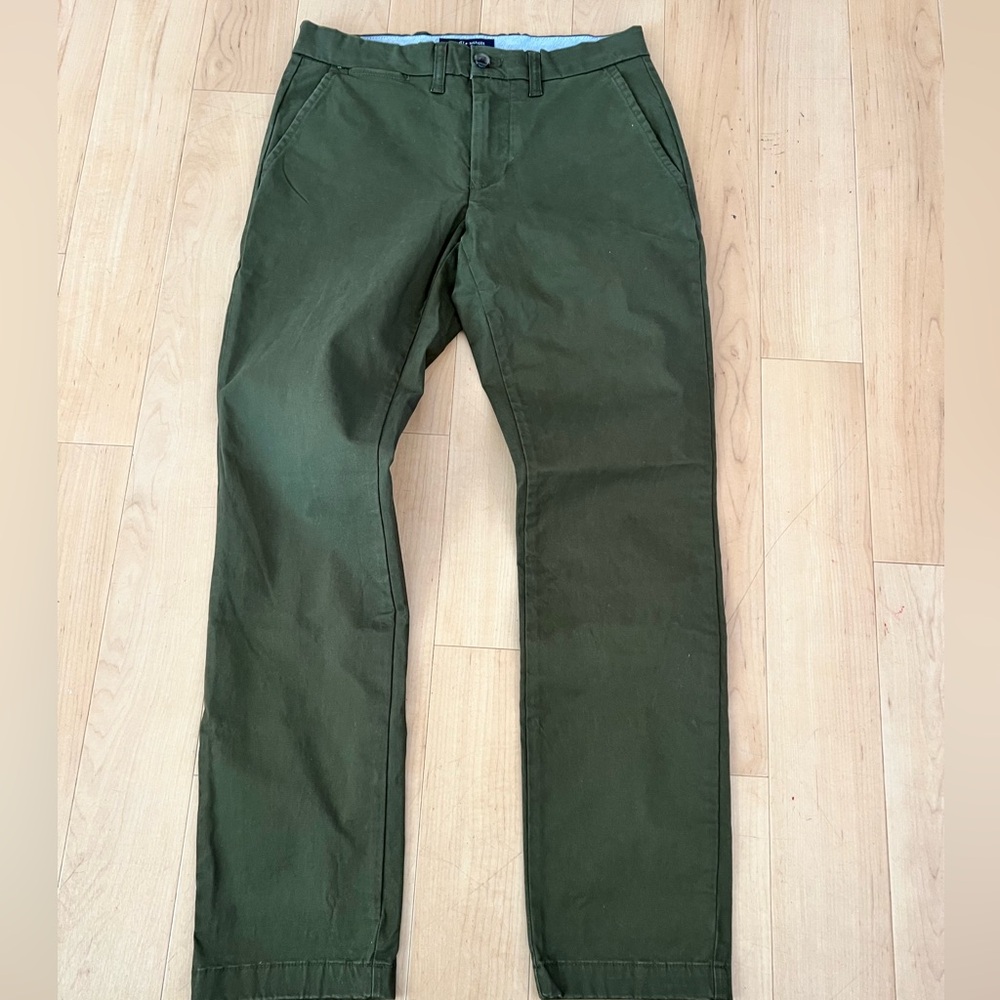 Tommy Hilfiger Olive 🫒 Green slim fit stretch 29/30